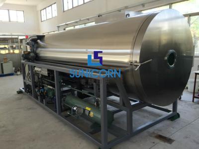 China Stainless Steel Food Vacuum Freeze Dryer 6600*2100*2100mm Large Capacity for sale