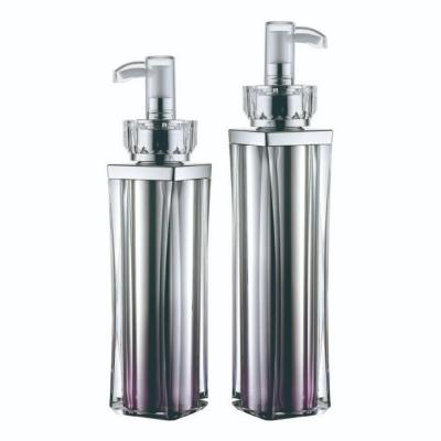 China JL-LB301 PMMA  / PP  Lotion Bottle  150 ml 200ml 250ml Cosmetic Bottle for sale