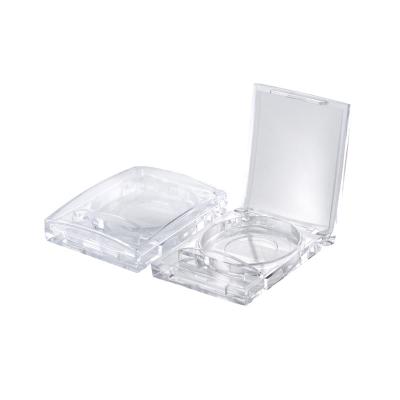 China Jl-EC207 de Kosmetische doos van de Containeroogschaduw met Containers Mini Clear Cosmetic Eyeshadow Case van de borstel de pan Lege Make-up Te koop