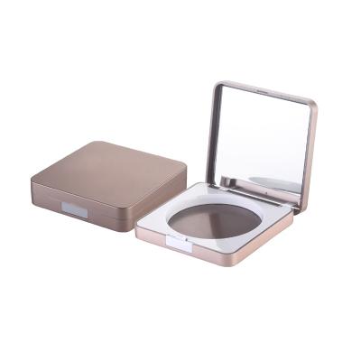 China JL-EC202  Square 10g Beauty Cosmetic Bulk Eye Shadow Palette Eyeshadow Packaging Blusher  Makeup Containers with mirror for sale