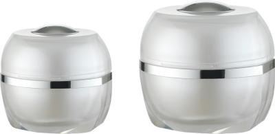 China JL-JR817 MSRESIN Cream Jar 20g 50g MS PP  Cosmetic Jars for sale