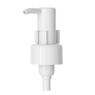 China JL-OIL102A Pure Oil Pump 24/410 External Spring Suction Cream Pump 1.0CC Essential Oil Screw Dispenser Pump With Clip for sale