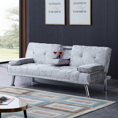 China New design foldable modern furniture, elegant living room furniture, multi-color pull-out sofa bed for sale