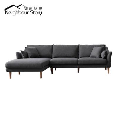 China Nordic Corner Sofa Modern Design Sofa, New Design Modern Corner Sofa, Wooden Corner Sofa Design for sale