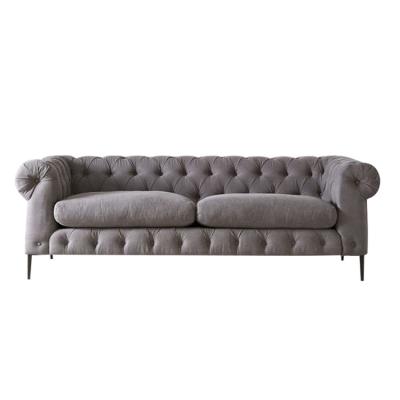 China Chesterfield SOFA Best Selling Button-Tufted Chesterfield Sofa Design For Living Room GS-C029 for sale