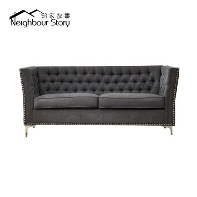 China (Other) adjustable wholesale cotton canvas fabric with extra good touch feelings for sofa, Chesterfield-sofa for sale