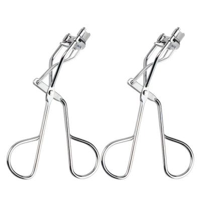 China Lash Curler Manufacturer Custom Silver A5 Chrome Stainless Steel Half Eyelash Non-Specific Eyelash Curler for sale