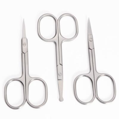 Κίνα Professional Sharp Nail Cuticle Scissors Beauty Manicure Eyebrow Trimming Beard Scissors Stainless Steel Cuticle Scissors Right Handed προς πώληση