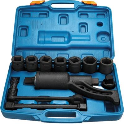 China Fit Car Repair Heavy Duty Vehicle Tire-Nut Wrench Labor Saving Lug Nut Wrench With Case for sale