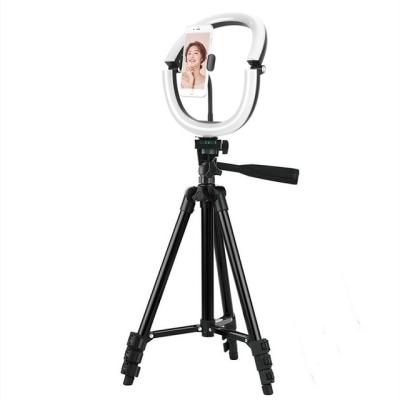 China Mini 12 Inch Folding Ring Light Portable Tripod Photography Photo Darkening for sale