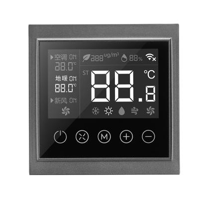 China LEELEN New Arrival Home HVAC Environment P1 Series Smart Temperature Control Panel 61*54mm for sale