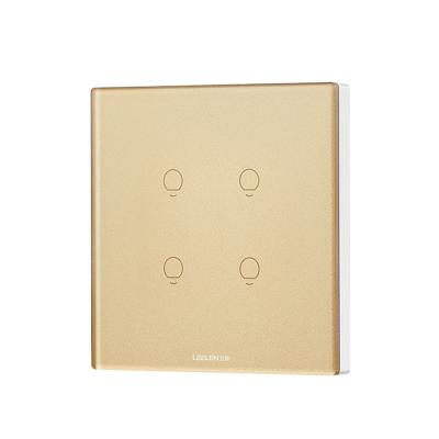 China New Arrival Glass Smart Home Panel LEELEN Lighting G1 Series Smart Panel Switch for sale