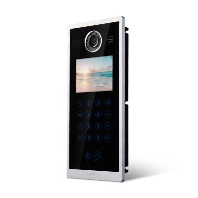 China LEELEN M16/16N Touch Screen Video Door Bell Camara Access Control Touch Button IP54 5 Inch LCD Screen Video Intercom for sale