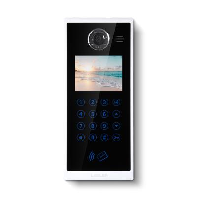 China Touch Screen IP Station Outdoor Model 16 Video Intercom Outdoor Phone For Apartment for sale