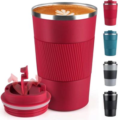 China 510ml High Quality Durable Travel Mug Stainless Steel Coffee Mug Vacuum Leakproof Thermal Mug With Lid For Water Tea And Coffee for sale