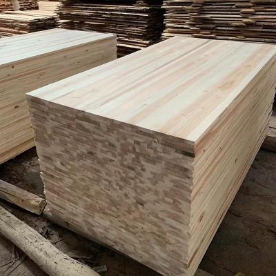 China Modern Customized Solid Wood Panel Edge Glued Panels Poplar Wood For Furniture for sale