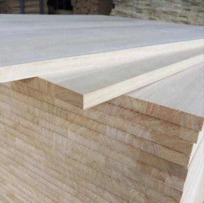 China Modern Customized Solid Wood Panel Edge Glued Panels Paulownia Wood For Furniture for sale