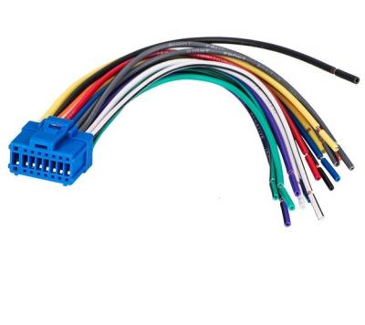 China Electronic Adapter Assembly Cable For AVH-P6500DVD Pioneer Wire Harness Blue Plug Connector for sale