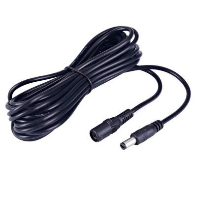 China CCTV Camera 5.5*2.1mm Male To Female DC Plug Jack Power Cable For Camera DVD for sale