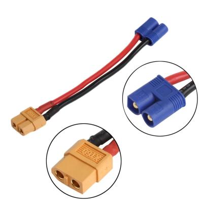 China Silicone Wire XT60 EC2 Banana Male To Female Plug Connector For RC Lipo Battery Cable DIY Banana Connector for sale