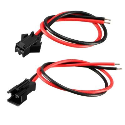 China Electronic jst SM 2.5mm 2p connector with cables for sale