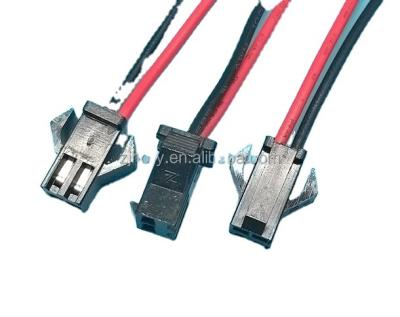 China Electronic SM 2pin wire harness, LED lamps and four wheel drive toy drives power supply to connect cables for sale