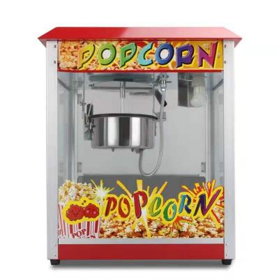 China Outdoor Full Automatic Popcorn Maker Deluxe Popcorn Snack Machine Stainless Steel for sale