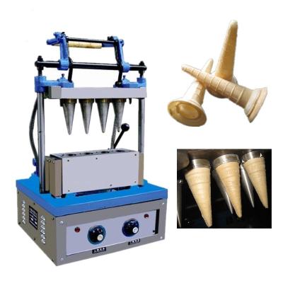 China Commercial catering 4 heads automatic ice cream cone making machine/machine for making ice cream cone for sale