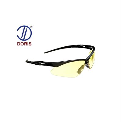 China Sports Bike Yellow Night Glasses Night Vision Glasses Driving Glasses Safety Eyewear Manufacturer for sale