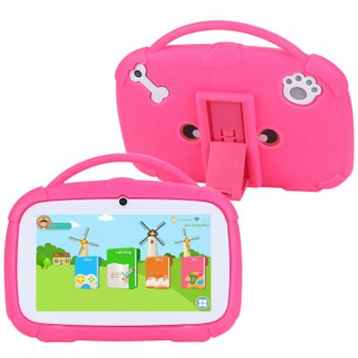 China Drop Resistance 7 Inch A50 Quad Core Android 9.0 Kids Tablet PC Educational Kids Tablet PC for sale