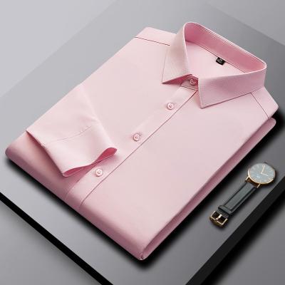 China Polyester/Cotton Spring And Casual Long Sleeved And Handsome Men's Shirt Men's Loose Non-iron Autumn Trend for sale