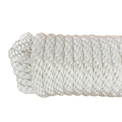 China UV Resistant Solid Braid Utility Rope Customized Color Size PP Rope for sale