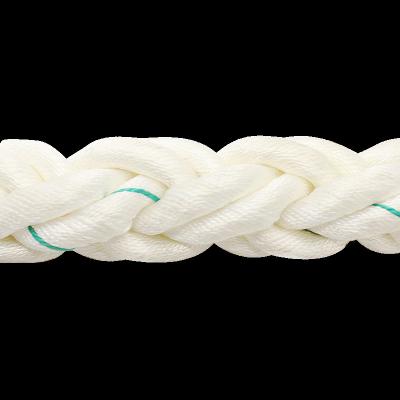 China Marine Boat Yacht Factory 6-160mm Diameter 8 Strands Nylon Rope Plastic Packing Rope Used For Boat Mooring Rope for sale