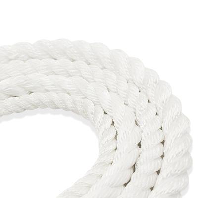 China UV Resistant High Quality Rope Manufacturer Nylon Rope Line 3 Strands Customized Diameter For Packing Rope for sale