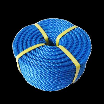 China Custom PP Polypropylene Rope 3 Strand 2-160mm Diameter Packing Rope PP Fishing Rope for sale