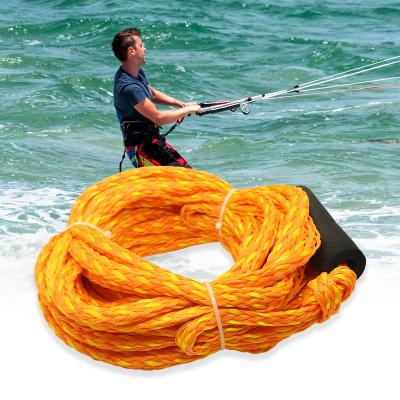 China Poly Braided Polyethylene Rope 16 Strand PP Wakeboard Rope Unisex Water Ski Boards Rope for sale