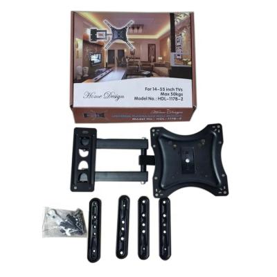 China Full Bracket Single Swivel Bracket Led Plasma TV Mount Metal Arm TV Motion TV Wall Mount for 14