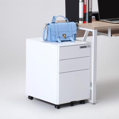 China Adjustable (other) Movable filling cabinet metal filing cabinet movable steel movable drawer file cabinet classeur gaveteiro arquivo for sale