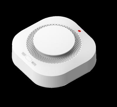 China Tamper Alarm New Arrival Tuya Smart Life EN14604 Mini Wifi Cigarette Smoke Detector Fire Alarm Smart Wireless Smoke Detector for sale