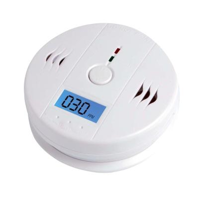 China ABS plastic/other carbon monoxide alarm, battery operated carbon monoxide detector for sale