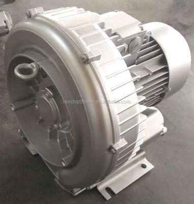 China Large 2.2kw 50Hz Industrial Airflow 3 Phase Blower Ring Fan Regenerative Compressor for sale