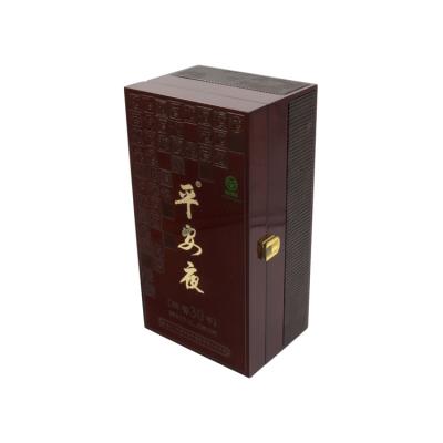 China 2021 Handmade Wooden Custom Gift Premium Packaging Boxes Wine Chocolate Flower Wooden Gift Box Wine Box for sale