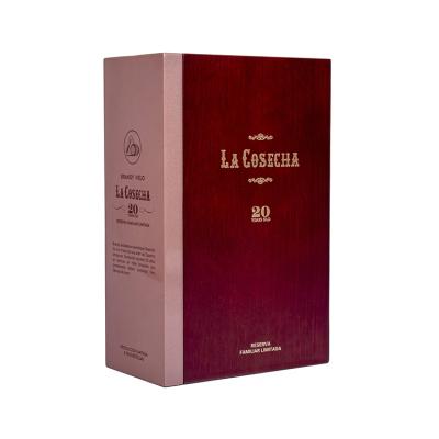 China High Lacquer Whiskey Wine Box Wooden Box Handmade Glossy Wooden Wine Box For Wine for sale