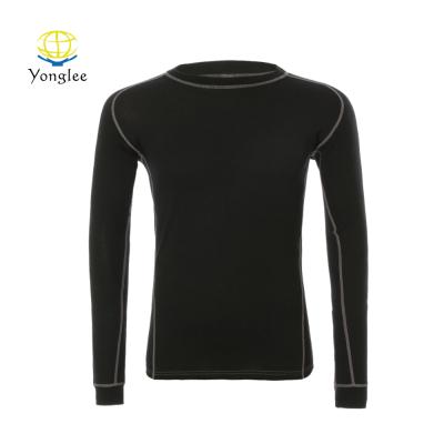 China QUICK DRY Multifunctional Mens Winter Thermal Long Sleeve 100% Merino Wool Rise Underwear for sale