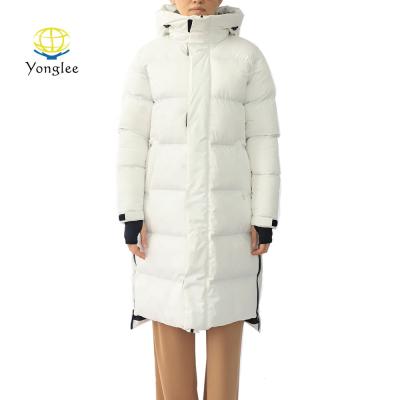 China Good Quality Waterproof Plus Size Winter Coat Outerwear Women Long Down Parka Jacket for sale