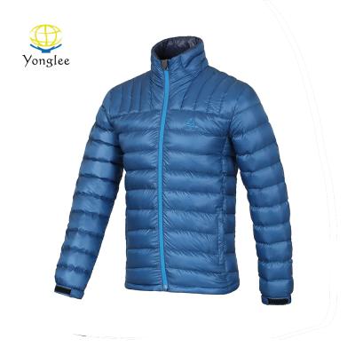 China Professional Supplier Factory Price Outdoor Men's Competitive Basic Lightweight Goose Down Jacket Waterproof for sale