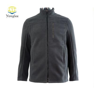 China Wholesale Breathable Soft Shell Fleece Men Jacket Lightweight Long Sleeve Zipper for sale