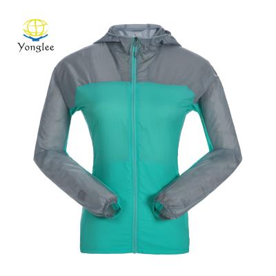 China Plus Size Preference Women Outdoor Ultra Light Summer Camp UV Proof Jacket for sale