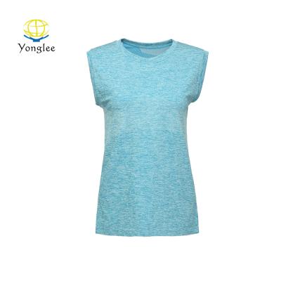 China New Style QUICK DRY Logo Men Seamless Cool Mesh Custom Made Sweat Fitness Quick Dry Tank Tops for sale