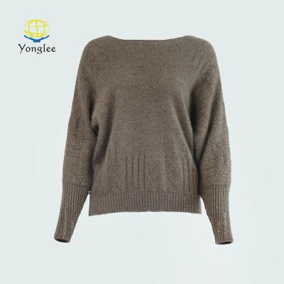 China Breathable Supplier Trustworthy Women's Long Sleeve Pullover Sweater Blouse High Stretchy Top for sale